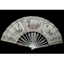 Nice birds, fan circa 1775