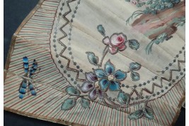 Nice birds, fan circa 1775