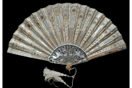 Butterflies of light, Creuzy fan circa 1900
