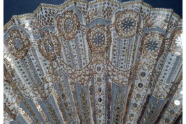 Butterflies of light, Creuzy fan circa 1900