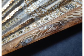 Butterflies of light, Creuzy fan circa 1900