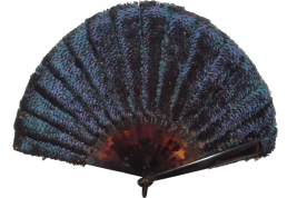 Himalayan monal, feather fan, circa 1900