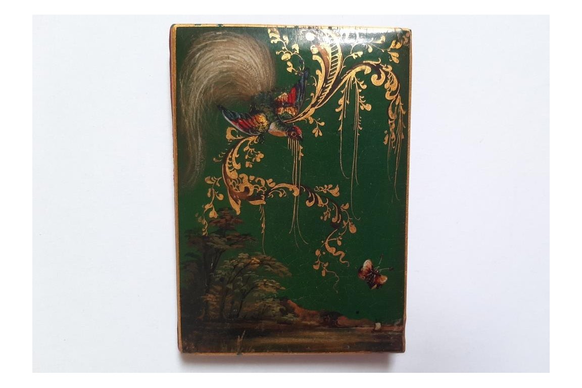 Exotic birds, 19th-century notebook