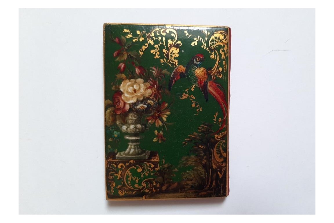 Exotic birds, 19th-century notebook