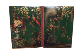 Exotic birds, 19th-century notebook