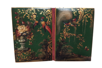 Exotic birds, 19th-century notebook