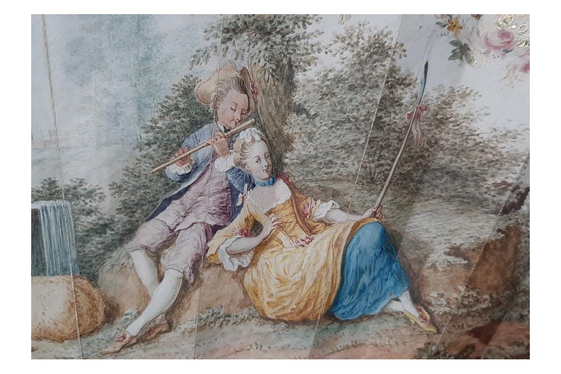 Bergerade, fan circa 1760