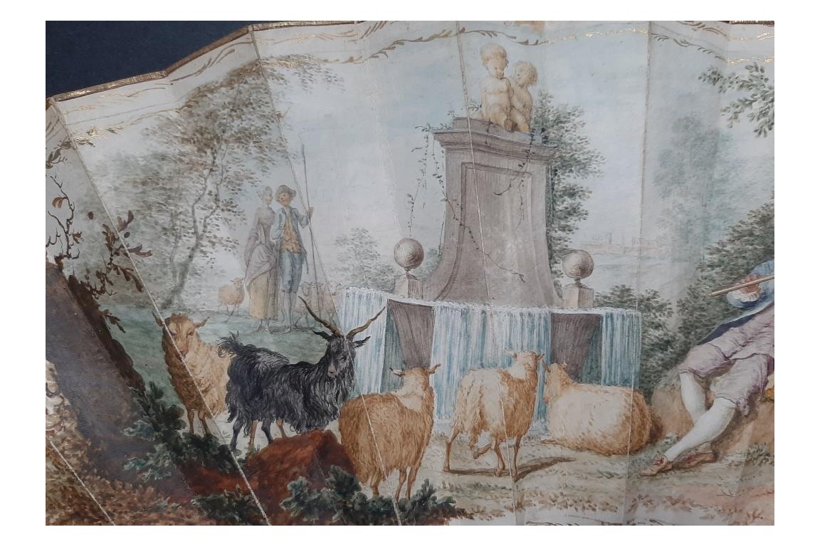 Bergerade, fan circa 1760