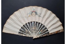 Bergerade, éventail vers 1760