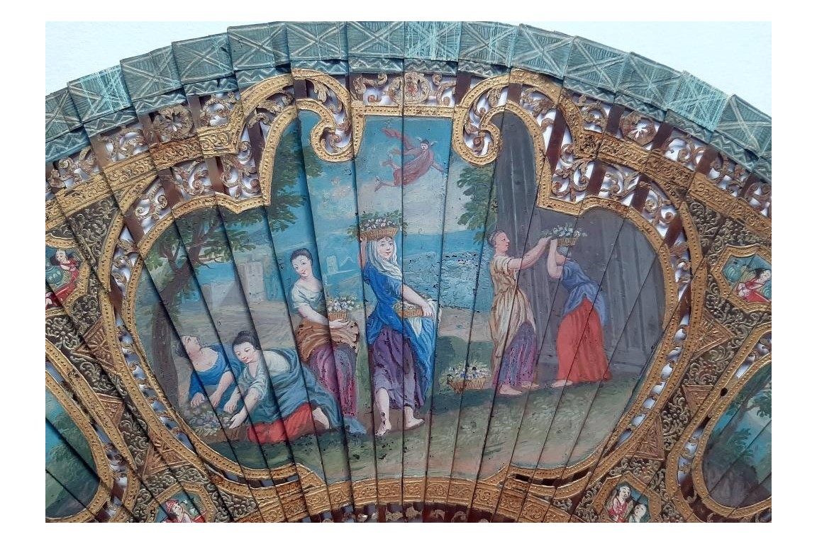 Hermes et Herse, fan circa 1700