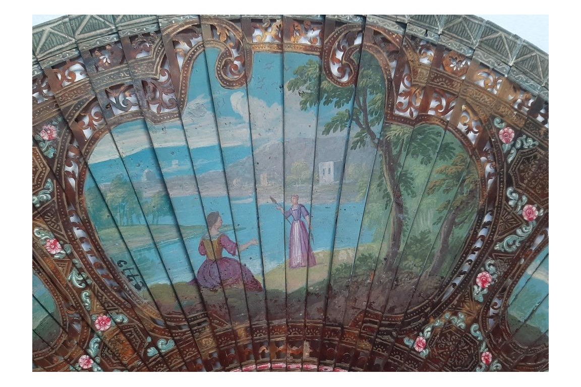 Hermes et Herse, fan circa 1700