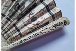 PIazza San Pietro, Grand Tour fan, circa 1790