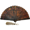 Chinese tortoisehell, 19th century fan