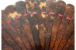 Chinese tortoisehell, 19th century fan