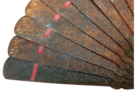 Chinese tortoisehell, 19th century fan