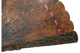 Chinese tortoisehell, 19th century fan