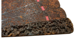 Écaillle de Chine, éventail XIXème siècle
