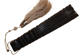 Chinese tortoisehell, 19th century fan