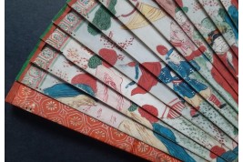 La cavalière, éventail chinois vers 1700-1720