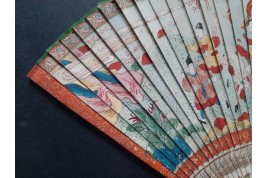 The horsewoman, Chinese fan, circa 1700–1720
