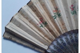 Familly, fan from China, circa 1800-1820