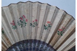 Familly, fan from China, circa 1800-1820