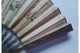 Familly, fan from China, circa 1800-1820