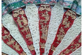 Red fox, 19th century Chinese fan, for child ?