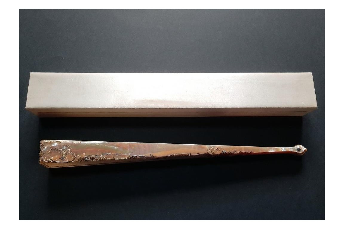 Galanterie, éventail de Jeanne Catulle pour Alexandre, fin XIXe siècle