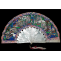 Mother of pearl, Chinese fan from Canton, 19th century