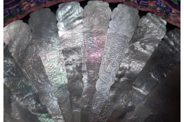Mother of pearl, Chinese fan from Canton, 19th century