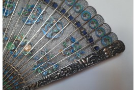 Filigranne, éventail chinois XIXe siècle