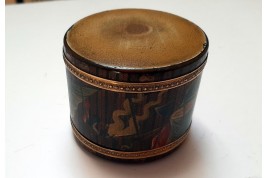 Tabatière tambour, XVIII ou XIXe siècle
