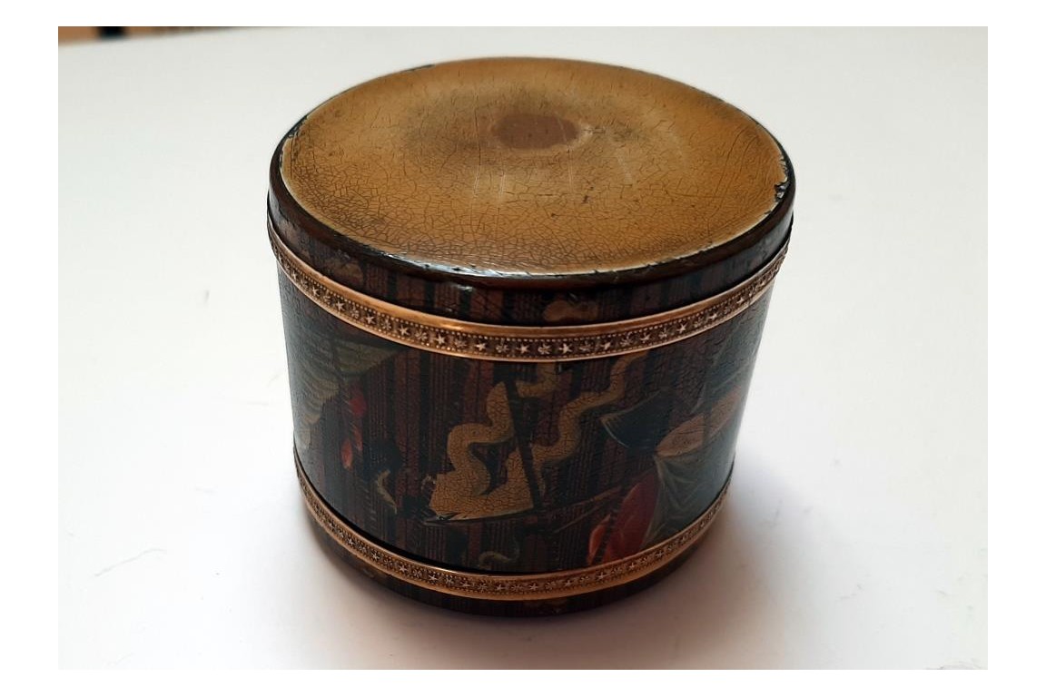 Drum snuffbox, 18 or 19th century