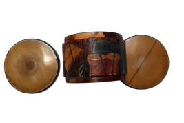 Tabatière tambour, XVIII ou XIXe siècle