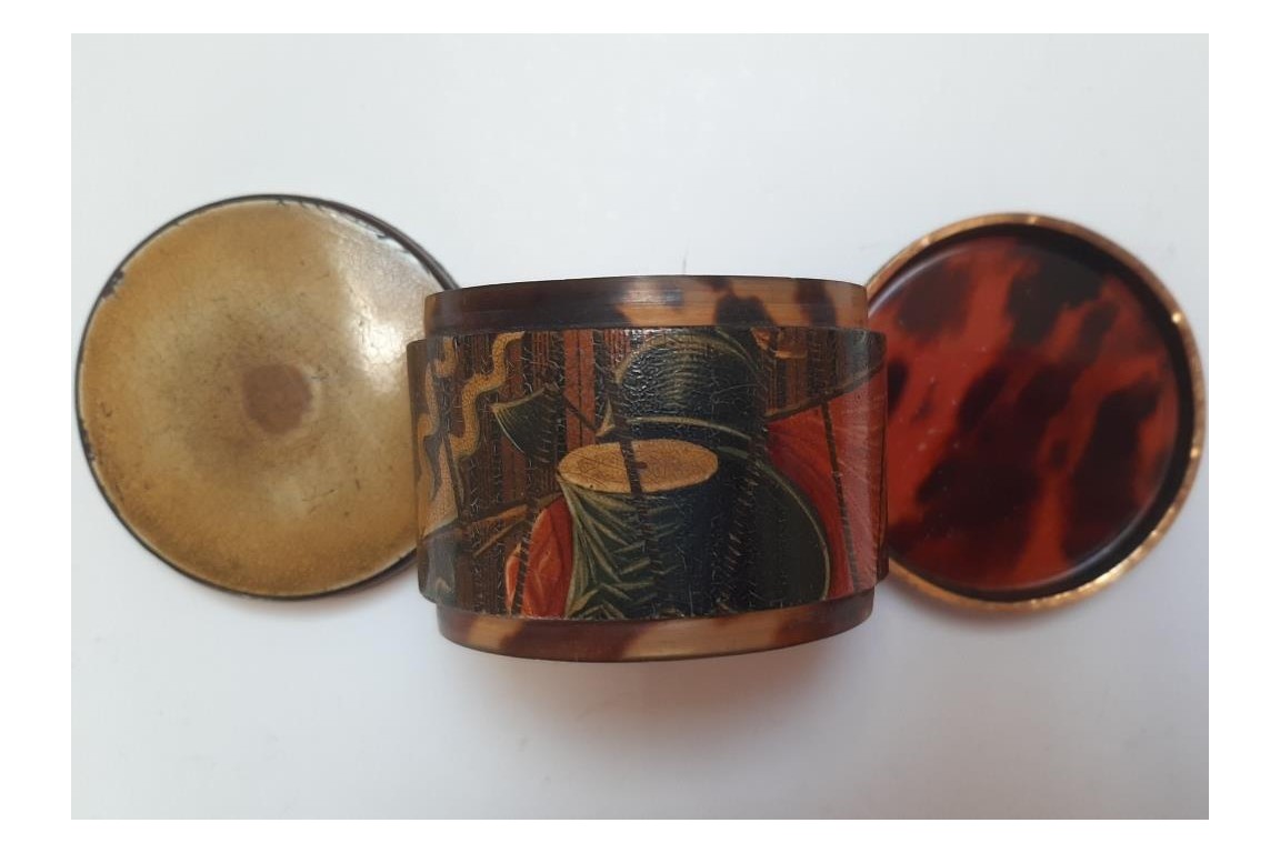 Drum snuffbox, 18 or 19th century