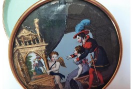 Les étapes de l’amour, boite à système vers 1835