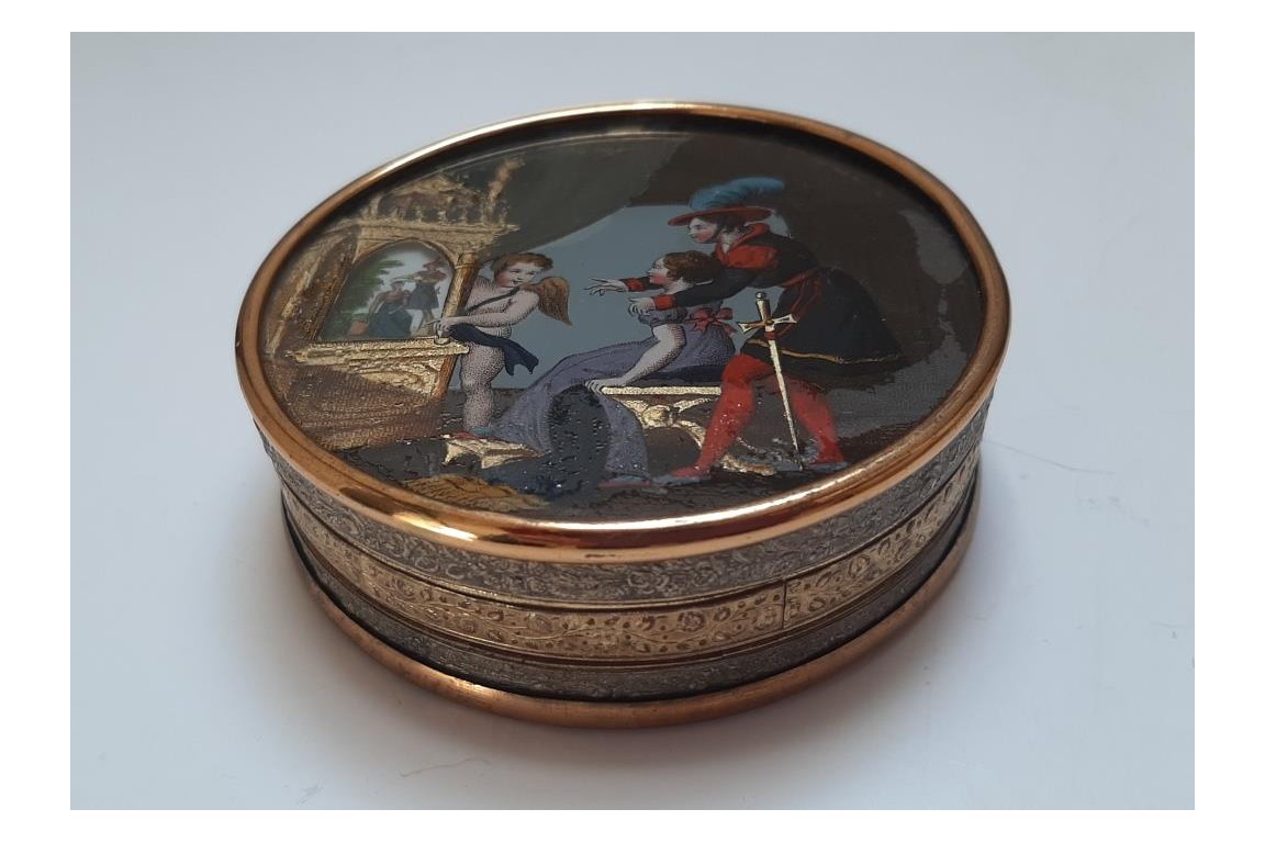 The stages of love, system box circa 1835