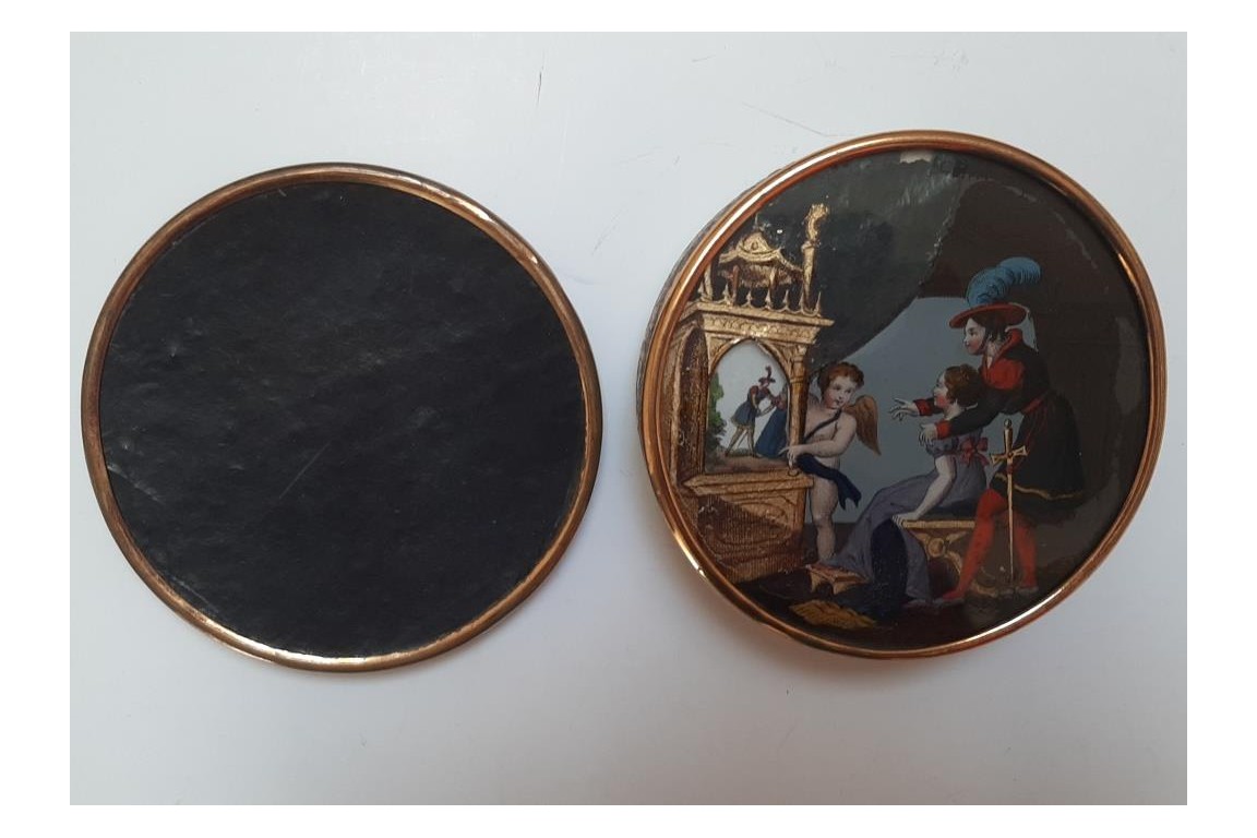 Les étapes de l’amour, boite à système vers 1835