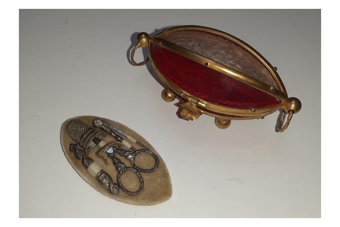 Small sewing kit, period Napoleon III