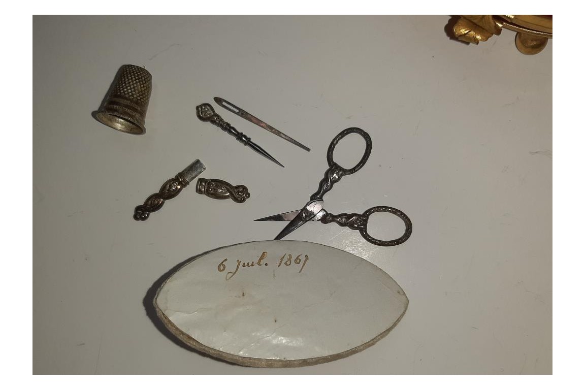 Small sewing kit, period Napoleon III