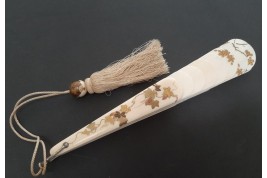 Japanese birds, fan circa 1900