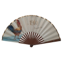 Bach. Chantecler, éventail vers 1910