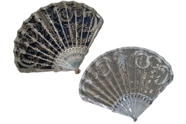 Paire Duvelleroy nacre et corne