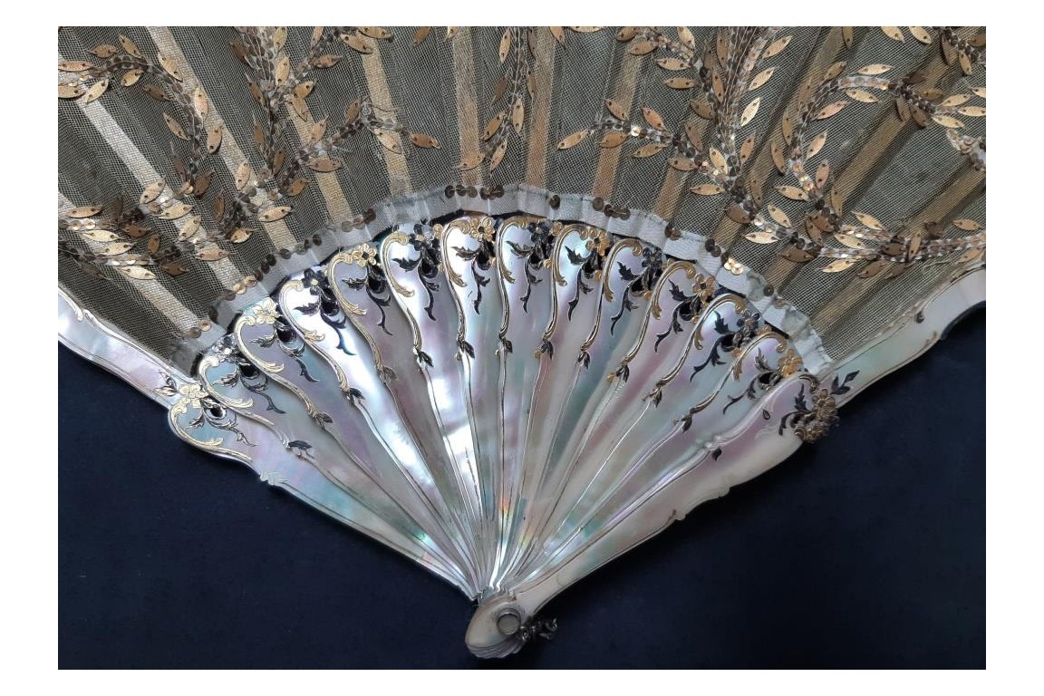 Paire Duvelleroy nacre et corne