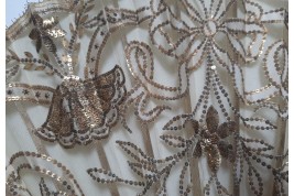 Duvelleroy noeud coffret vert fleurs