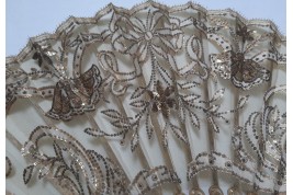 Duvelleroy noeud coffret vert fleurs