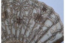 Duvelleroy noeud coffret vert fleurs