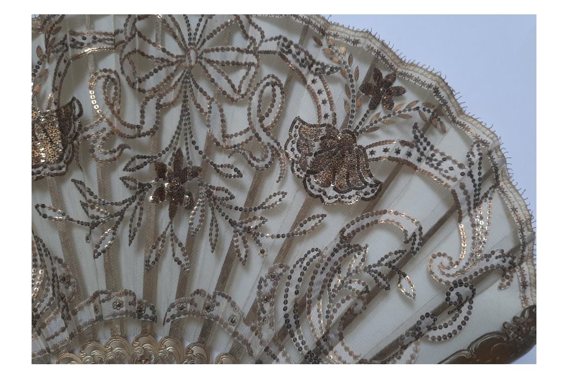 Duvelleroy noeud coffret vert fleurs