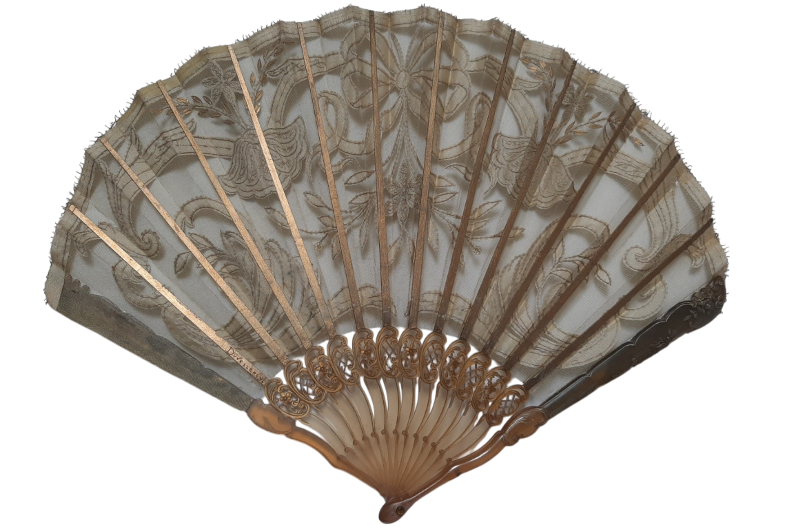 Duvelleroy noeud coffret vert fleurs